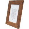 Deknudt S53GH9 Cornice larga in legno marrone da 13x18 cm a 60x80 cm