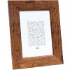Deknudt S53GH9 Cornice larga in legno marrone da 13x18 cm a 60x80 cm