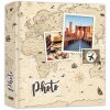 ZEP Adventure album slip-in 200 foto 10x15 cm e 13x19 cm Blu Marrone