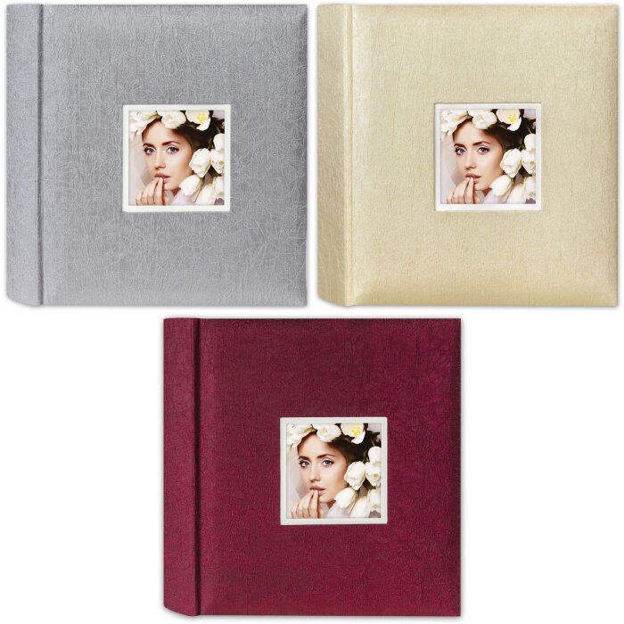 ZEP KENT album slip-in 200 foto 11x16/13x19 cm grigio/beige/bordeaux
