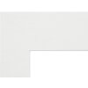 Deknudt SP11 Passepartout Bianco da 13x13 a 60x80cm Accessori per cornici per quadri