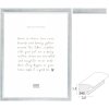 Deknudt S54SD2 Cornice in legno colore argento da 10x15 cm a 40x60 cm