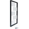 Deknudt S68UA2 cornice nera per 5 foto 10x15 cm