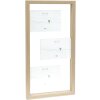 Deknudt S68UA3 Cornice in legno natura 10x15cm per 3 foto