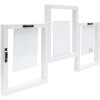 Deknudt S68UB1 Cornice per 3 foto bianca 10x15 cm