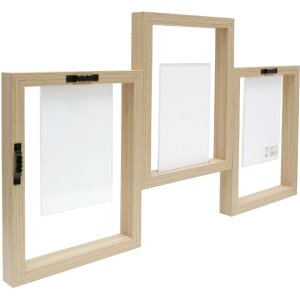 Deknudt S68UB3 Cornice da galleria in legno naturale 3...
