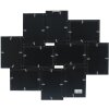 Deknudt S68UC2 Cornice da parete nera per 10 foto 10x15 cm