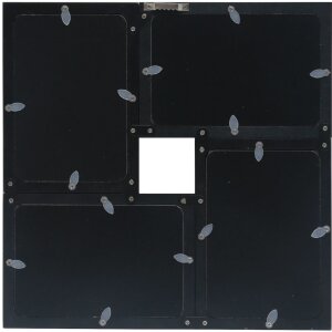 Deknudt S68UC2 cornice da parete nera per 4 immagini...