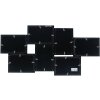 Deknudt S68UC2 Cornice da parete nera 10x15 cm per 7 foto