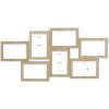 Deknudt S68UC3 cornice da parete in legno naturale 7 immagini 10x15 cm