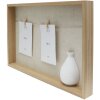 Deknudt S68UD3 Lavagna per appunti in legno naturale beige lino diverse dimensioni