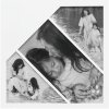 Deknudt S68WA1 Cornice da galleria bianca per 3 foto 20x23 16x37 20x24 cm