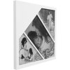 Deknudt S68WA1 Cornice da galleria bianca per 3 foto 20x23 16x37 20x24 cm