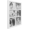 Deknudt S68WB1 Cornice da galleria bianca 6 quadri 12x12, 12x17, 15x15 cm