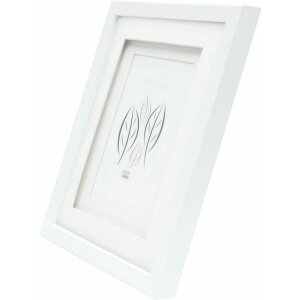 Cornice Deknudt S65KK1 bianca doppio passe-partout 10x15 cm