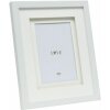 Cornice Deknudt S65KK1 bianca doppio passe-partout 10x15 cm