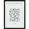 Deknudt S65KK2 Cornice nera doppia Passepartout 10x15 cm