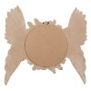 Clayre & Eef Specchio da parete tondo beige Wings & Roses Design 62x5x60 cm