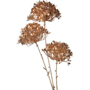 Clayre & Eef 5DF0040 Fiore artificiale tono oro...