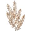 Clayre & Eef 5DF0041 Pianta artificiale decorativa in felce color oro 20x106 cm