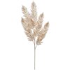 Clayre & Eef 5DF0041 Pianta artificiale decorativa in felce color oro 20x106 cm