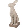 Clayre & Eef 5MG0039 Coniglio decorativo effetto pietra 27x18x55 cm