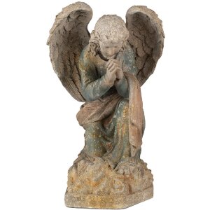 Clayre & Eef 5MG0043 Angelo decorativo in posa di...