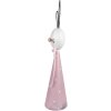 Clayre & Eef 5Y1220 Coniglio decorativo rosa bianco 18x14x60 cm