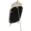 Clayre & Eef 62S296 Specchio da tavolo bianco antico 25x6x48 cm Decorazione floreale