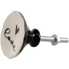 Clayre & Eef 65289 Pomello per porta Love Bianco Nero Ø 4x3/6 cm