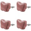 Clayre & Eef 65299 Pomello per porta in ceramica rosa antico Ø 4x3/6 cm