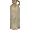 Clayre & Eef 65307 Brocca da decorazione Ø 17x42 cm Bianco Vintage