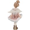 Clayre & Eef 65377 Decorazione Angelo 9x3x18 cm Oro rosa
