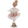 Clayre & Eef 65377 Decorazione Angelo 9x3x18 cm Oro rosa