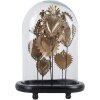 Clayre & Eef 65465 Campana di vetro Decorazione Oro 27x18x39 cm