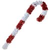 Clayre & Eef 65472M Decorazione Candy Cane Rosso Bianco 26x7x95 cm