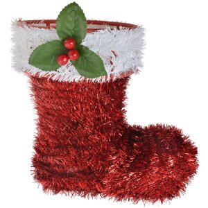 Clayre & Eef 65476 Stivali per decorazioni natalizie...