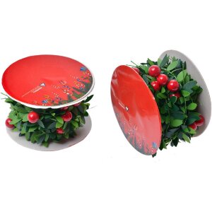 Clayre & Eef 65487 Ghirlanda di Natale 270 cm Set 12...