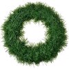 Clayre & Eef 65508S Decorazione Corona di Natale Ø 28x4 cm Verde