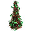 Clayre & Eef 65539M Decorazione per albero di Natale verde rosso 17x38 cm
