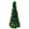 Clayre & Eef 65542M Decorazione per albero di Natale verde 17x38 cm