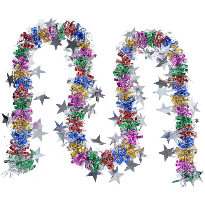 Clayre & Eef 65546 Decorazione a ghirlanda natalizia 200 cm