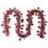 Clayre & Eef 65547 ghirlanda decorativa natalizia colorata 200 cm