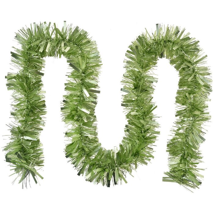 Clayre & Eef 65556 ghirlanda natalizia verde 200 cm decorazione