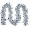 Clayre & Eef 65558 Decorazione Ghirlanda di Natale 200 cm Argento