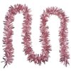 Clayre & Eef 65562P Ghirlanda di Natale 200 cm Rosa