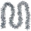 Clayre & Eef 65562ZI Ghirlanda natalizia argento 200 cm