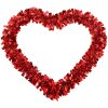Clayre & Eef 65566 Decorazione Cuore Rosso 30x27x1 cm