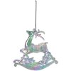 Clayre & Eef 65604 Decorazione Appendino Renna Arcobaleno 11x3x10 cm