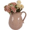Clayre & Eef 6CE1712P Brocca da decorazione rosa 21x16x20 cm
